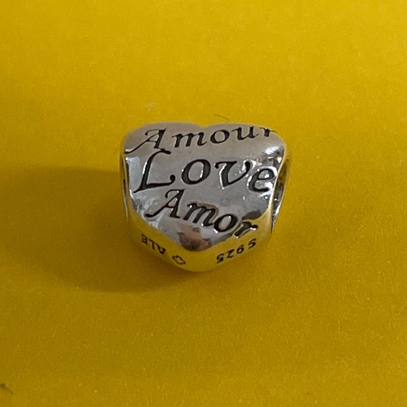 Pandora Jewelry New Authentic Pandora Language Of Love Languages Charm Retired New 79111